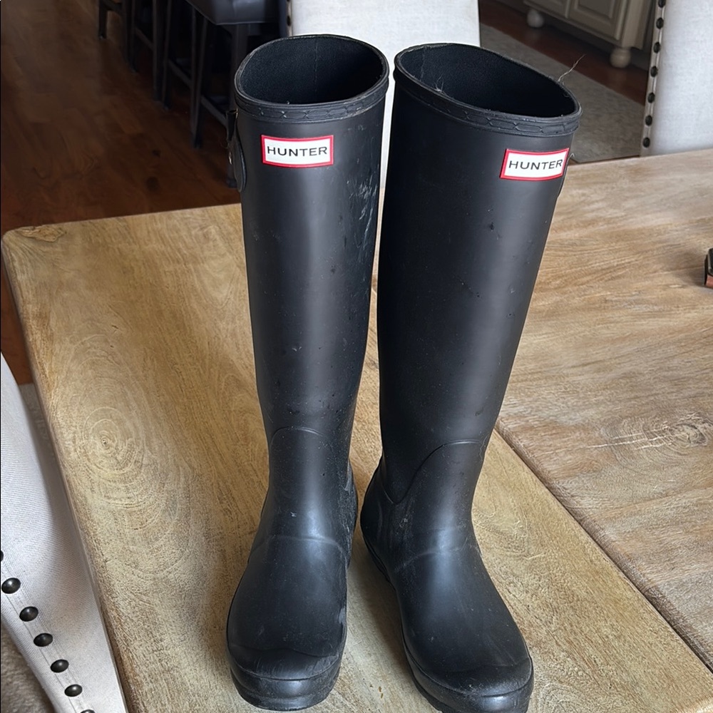 Hunter Classic Black Waterproof Boots